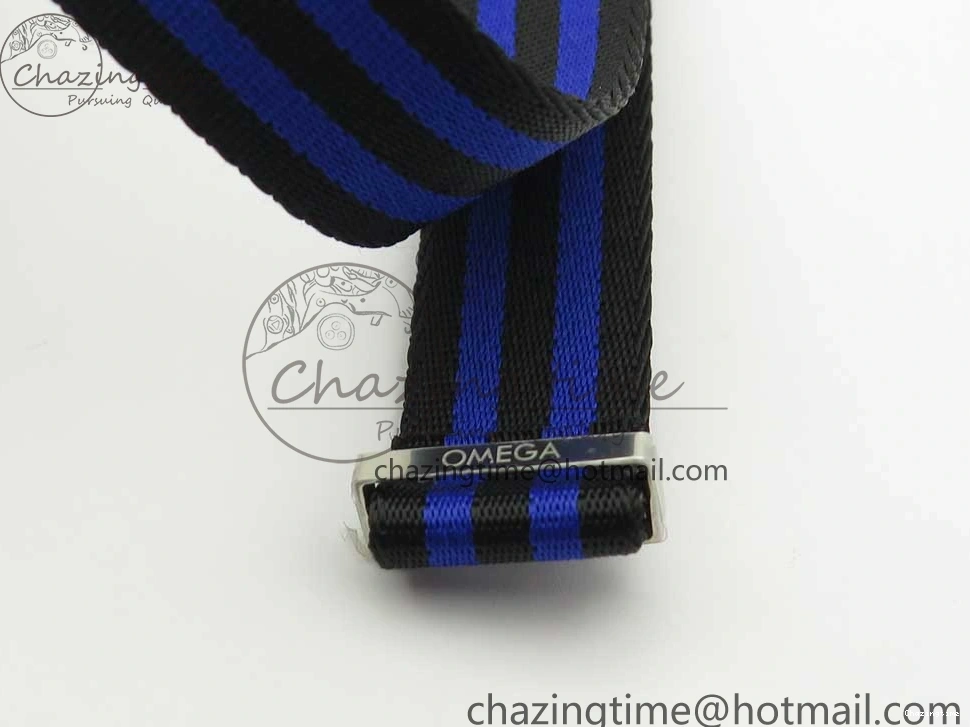 0419 ZeroBulk 2018 Seamaster Diver 300M OMF Best Edition Blue Ceramic Blue Dial on SS Bracelet A8800 (Black Balance Wheel) 7957